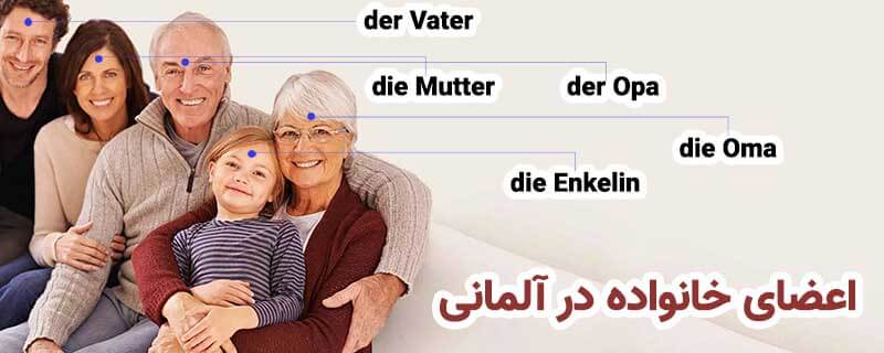 روابط خانوادگی در زبان آلمانی